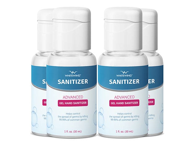 Whitewing Gel Hand Sanitizer: 4-Pack for $15