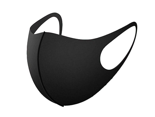 Washable Protective Cotton Face Masks: 2-Pack for $12