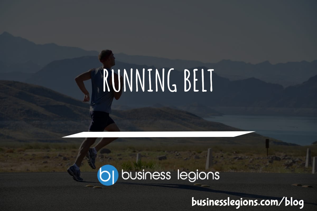 Business Legions Running Belt