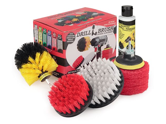 Drill Brush® Cleaning Supply Kit with Cleaning Solution for $29
