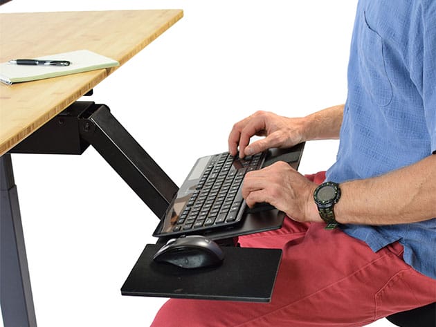 KT2 Adjustable Under-Desk Keyboard Tray for $110