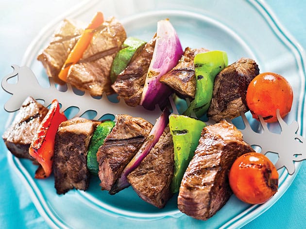 Slide & Serve BBQ Skewers Bundle: 3 Sets for $36