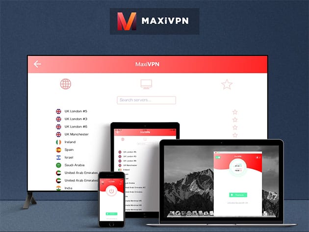 MaxiVPN Premium Plan: 2-Yr Subscription for $49
