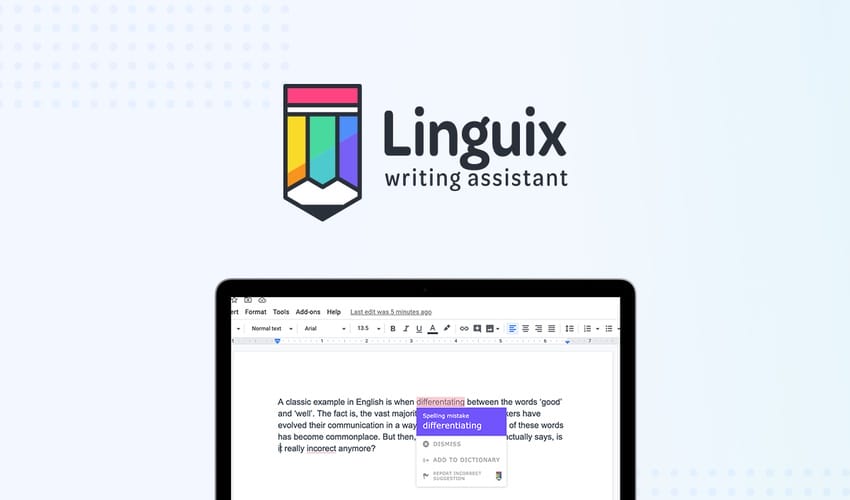 Linguix Lifetime Deal for $49