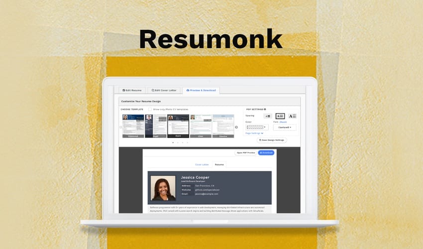 Resumonk Lifetime Deal for $39