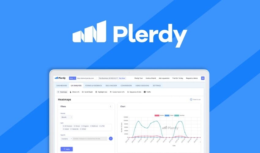 Business Legions - Plerdy Lifetime Deal for $59