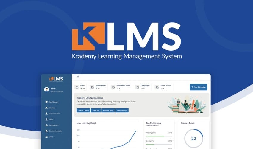 Krademy LMS Lifetime Deal for $59