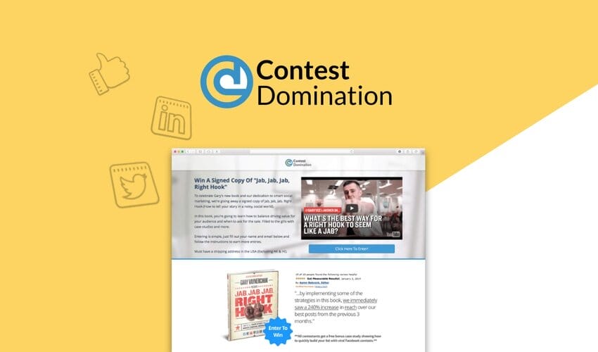 Contest Domination Lifetime Deal for $49