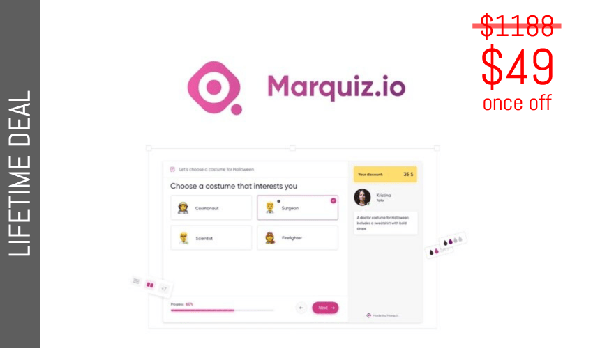 Marquiz Lifetime Deal for $49