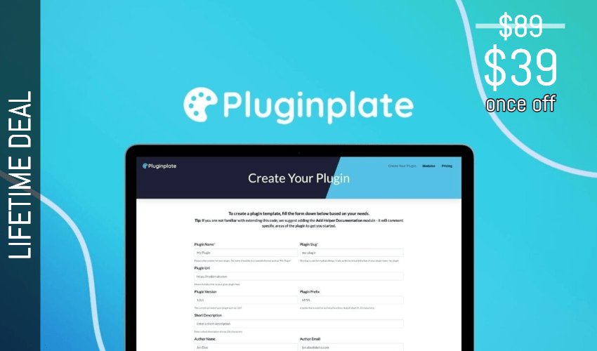 Business Legions - Pluginplate Lifetime Deal for $39