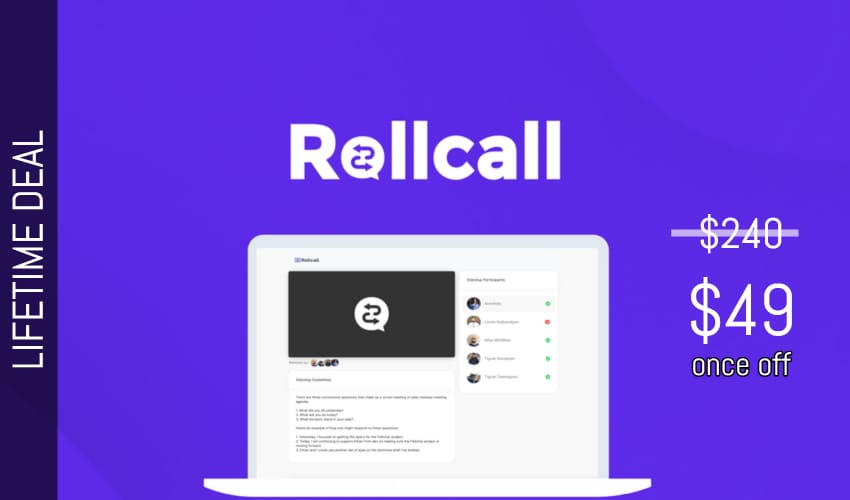 Rollcall Lifetime Deal for $49