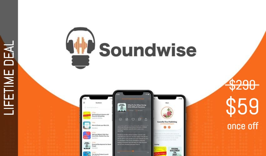 Soundwise Lifetime Deal for $59