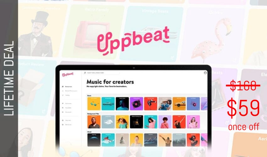 Uppbeat Lifetime Deal for $59