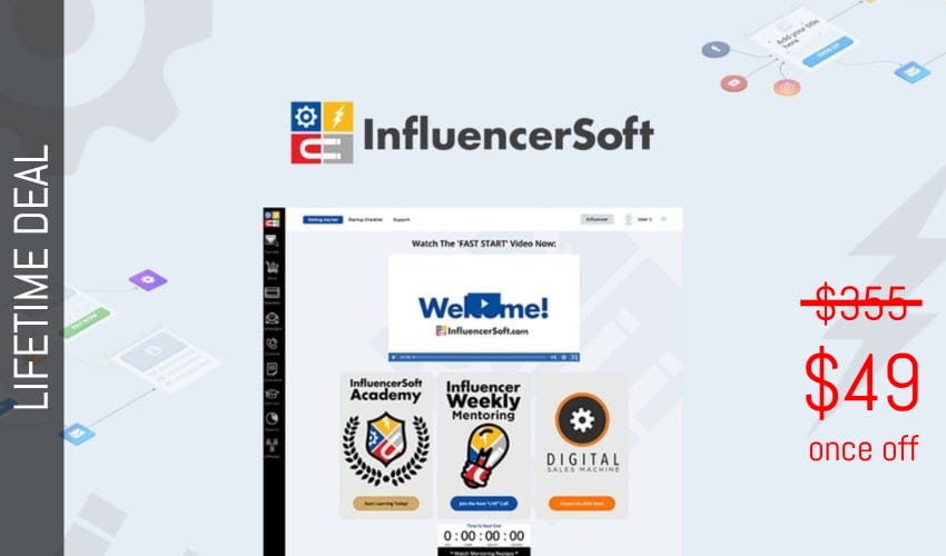 Business Legions - InfluencerSoft Lifetime Deal for $49