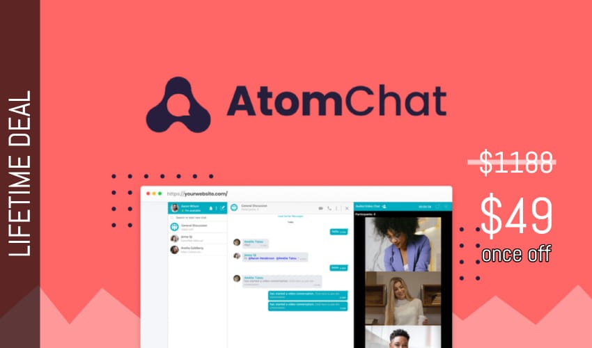 AtomChat Lifetime Deal for $49