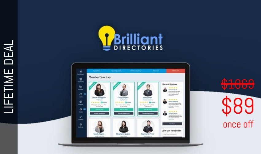 Business Legions - Brilliant Directories Lifetime Deal for $89