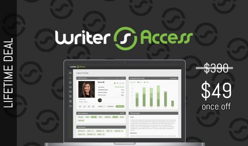 WriterAccess Lifetime Deal for $49