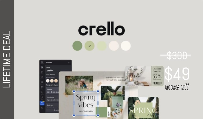 Crello Lifetime Deal for $49