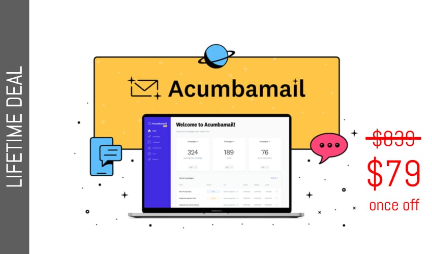 Acumbamail Lifetime Deal for $79