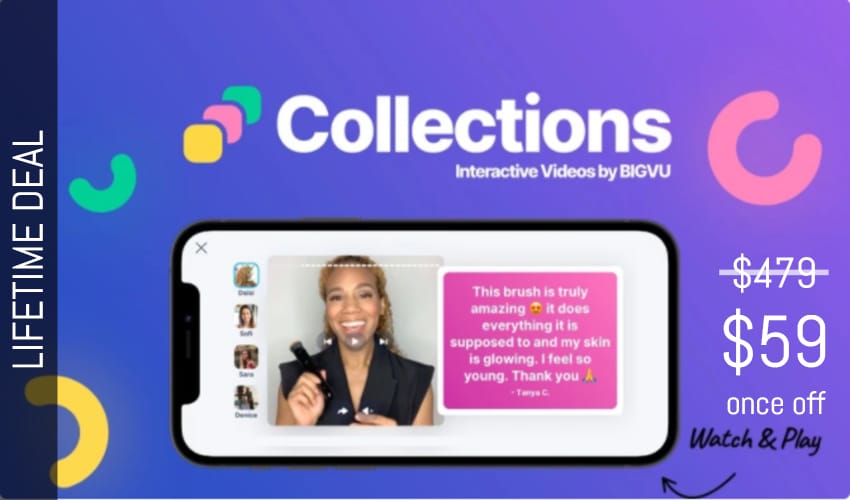 Collections by BIGVU Lifetime Deal for $59