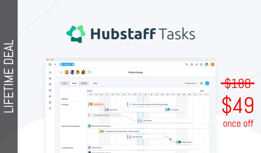 Business Legions - Hubstaff Tasks Lifetime Deal for $49