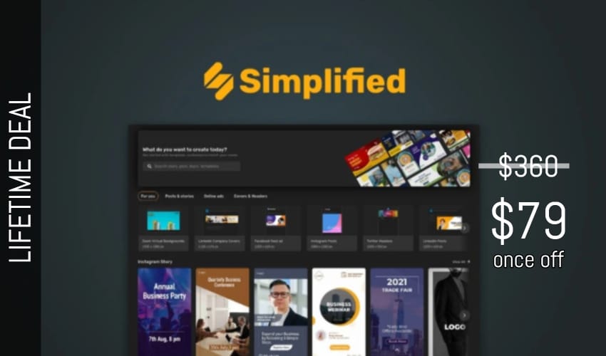 Simplified Lifetime Deal for $79