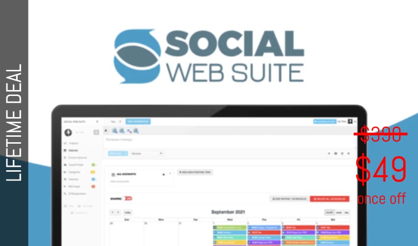 Social Web Suite Lifetime Deal for $49