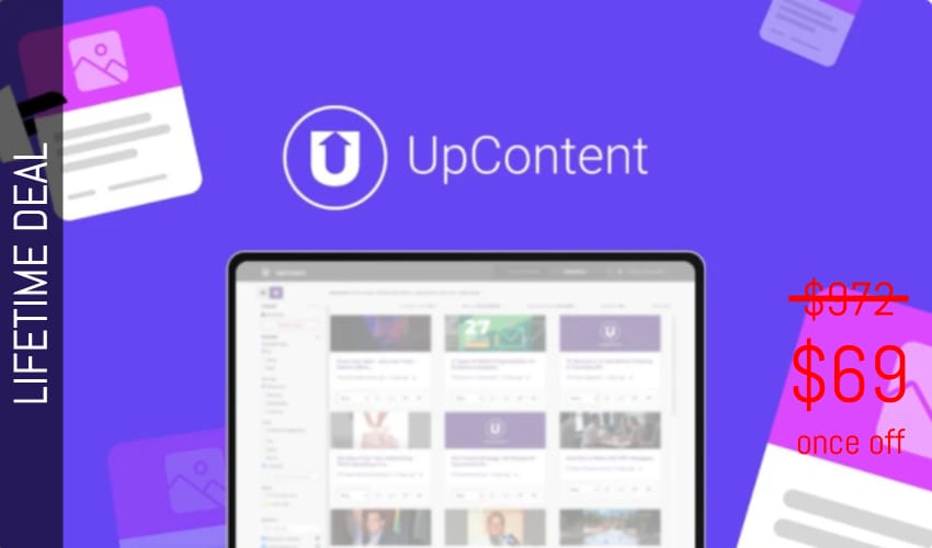 UpContent Lifetime Deal for $69