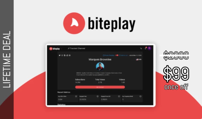 Biteplay Lifetime Deal for $99