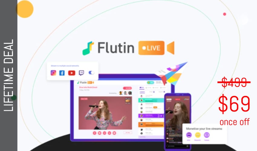 Business Legions - Flutin Live Lifetime Deal for $69