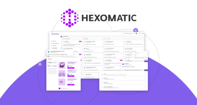 Hexomatic Lifetime Deal for $98