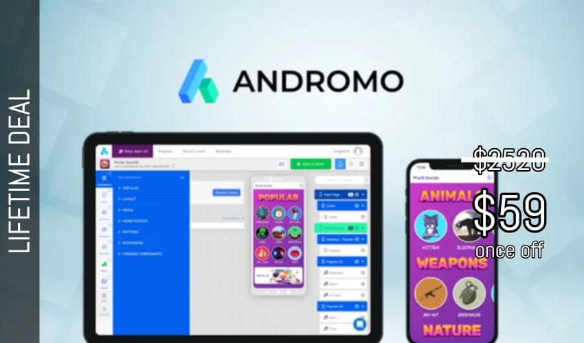 Andromo Lifetime Deal for $59