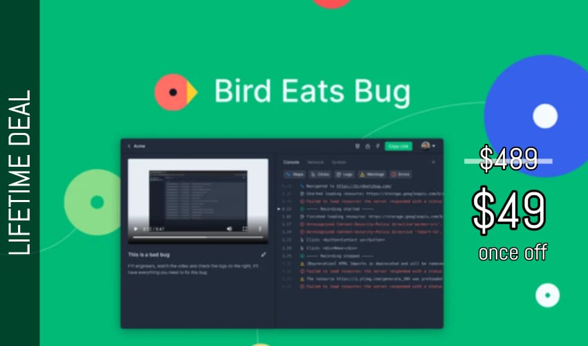 Bird Eats Bug Lifetime Deal for $49