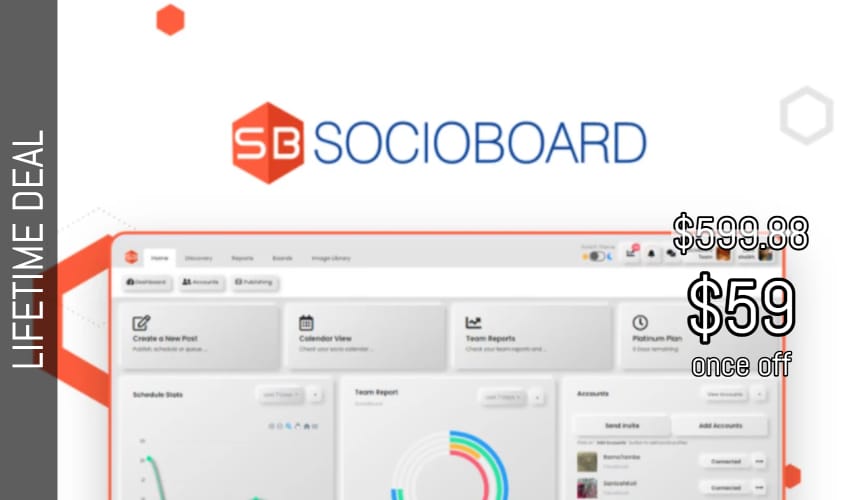 SocioBoard Lifetime Deal for $59