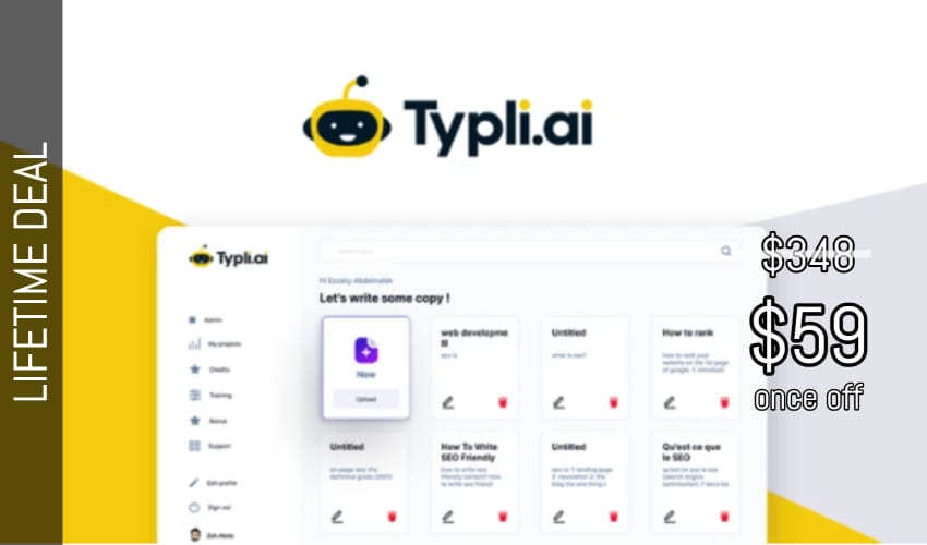 Business Legions - Typli.ai Lifetime Deal for $59