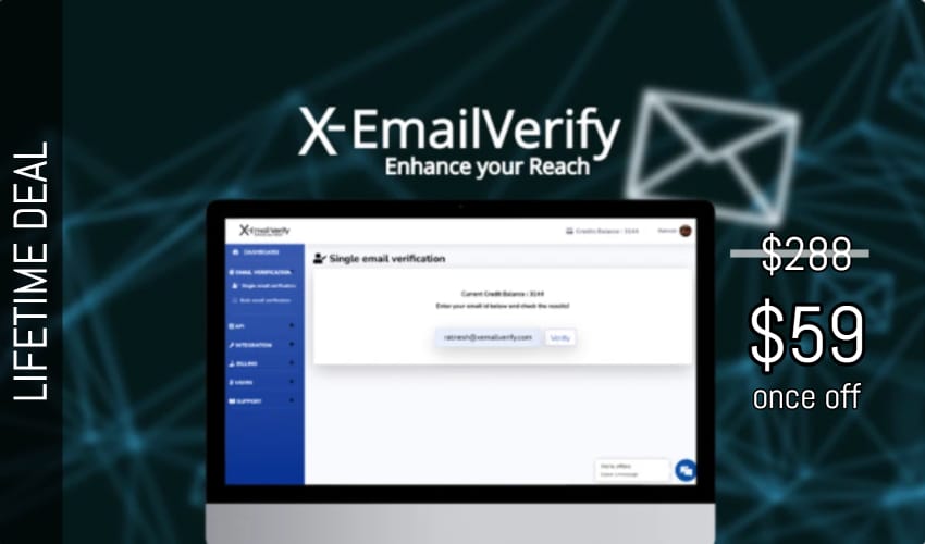 XEmailVerify Lifetime Deal for $59
