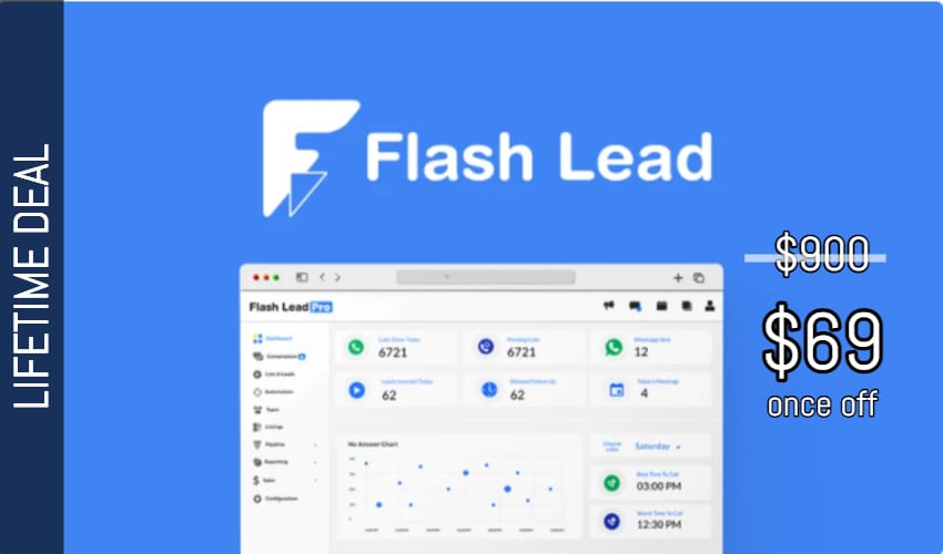 Flash Lead Lifetime Deal for $69