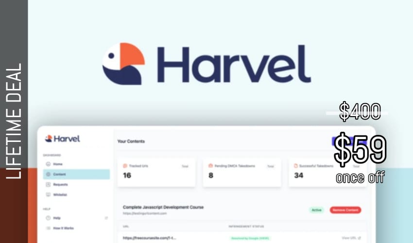 Harvel Lifetime Deal for $59