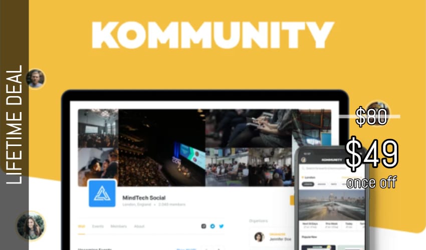 Kommunity Lifetime Deal for $49