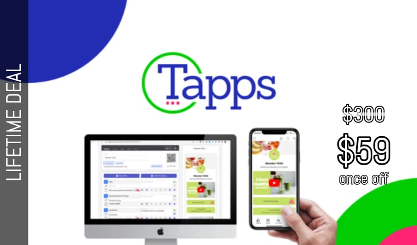 Tapps Lifetime Deal for $59