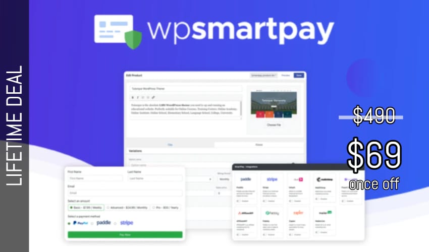 WPSmartPay Lifetime Deal for $69