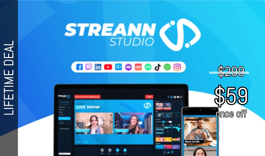 Streann Studio Lifetime Deal for $59