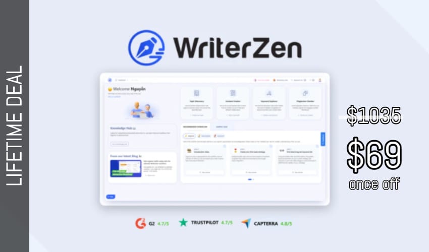 WriterZen Lifetime Deal for $69