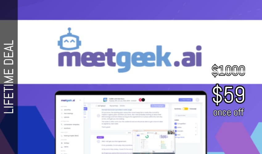 Business Legions - Meetgeek Lifetime Deal for $59