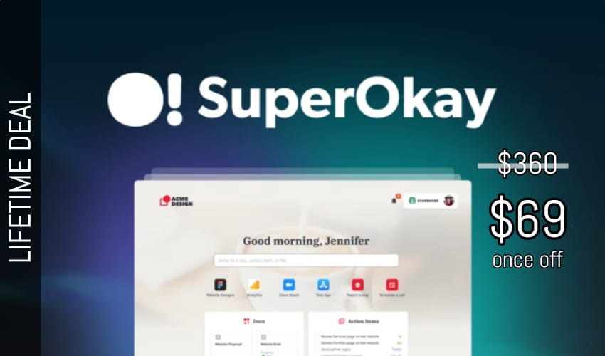 SuperOkay Lifetime Deal for $69