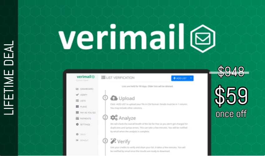 Business Legions - Verimail Lifetime Deal for $59