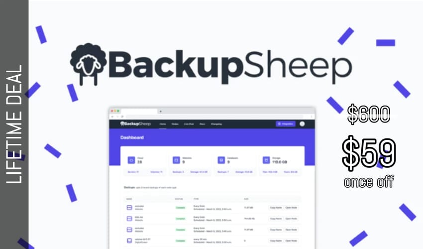 Business Legions - BackupSheep Lifetime Deal for $59