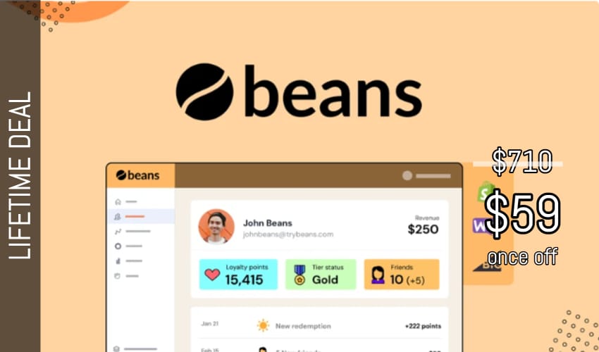 Beans Lifetime Deal for $59
