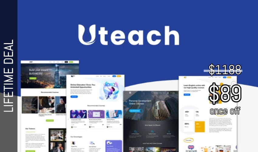 Uteach Lifetime Deal for $89