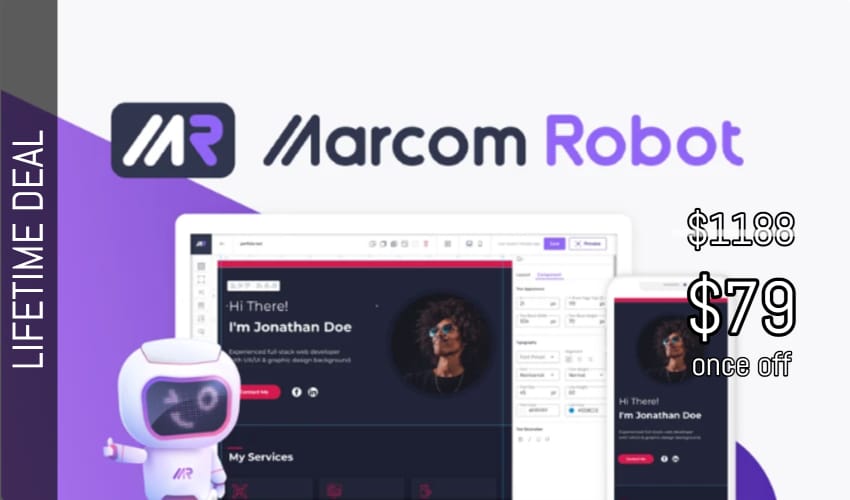 Marcom Robot Lifetime Deal for $79